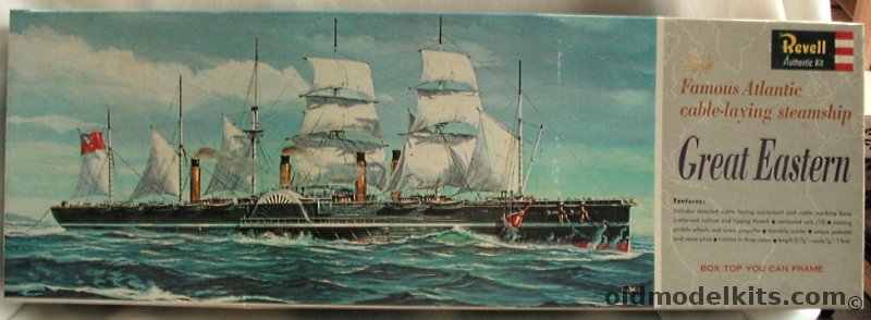 Revell 1/388 Great Eastern - First of the Great Steamships, H393-500 plastic model kit